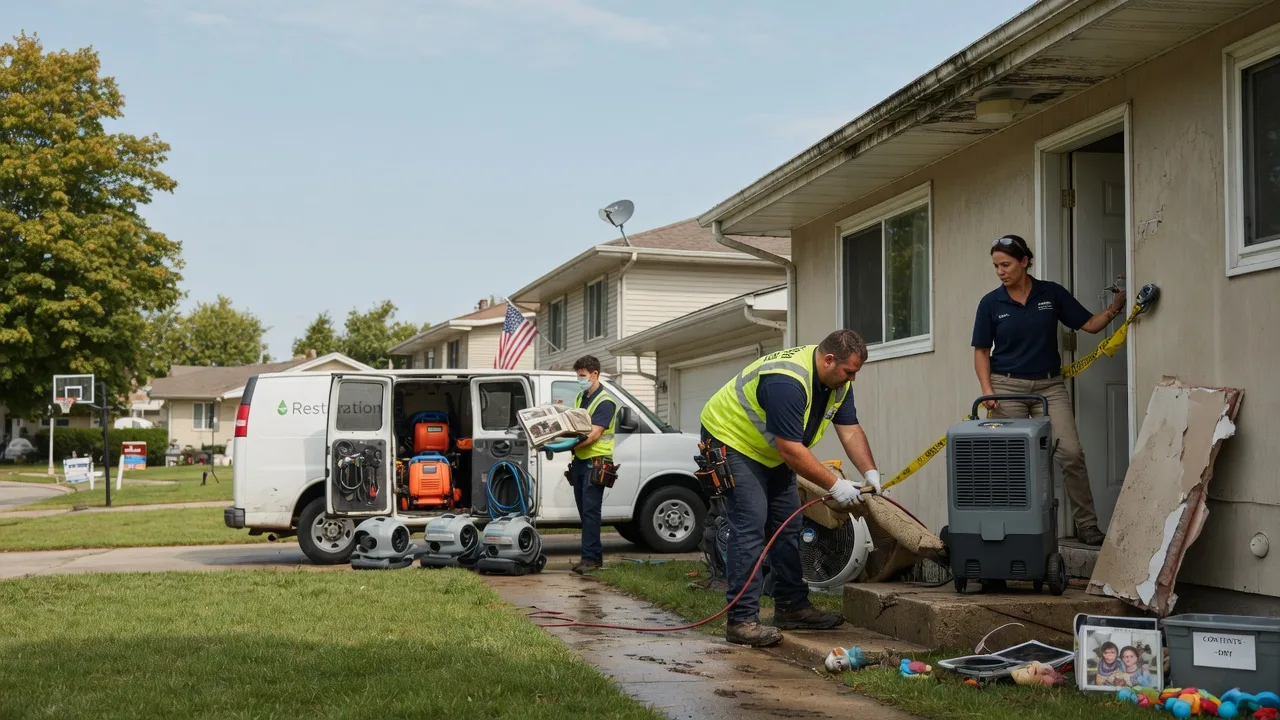 Water Damage Restoration in Adamstown, PA near me
